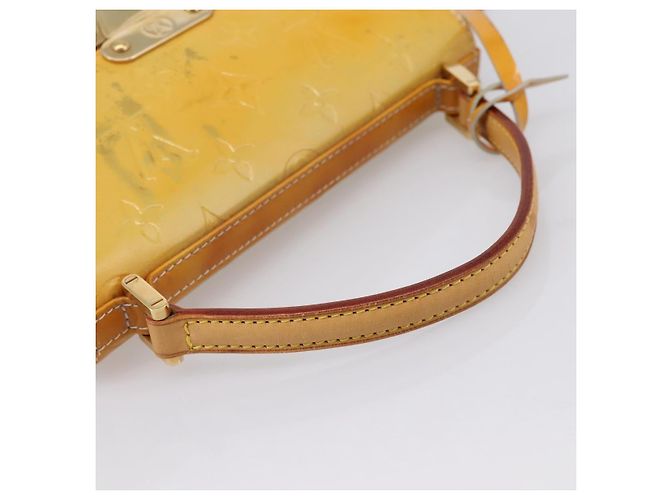 LOUIS VUITTON Monogram Vernis Spring Street Hand Bag Gris M91029 LV Auth 196862 Grigio - vista 7