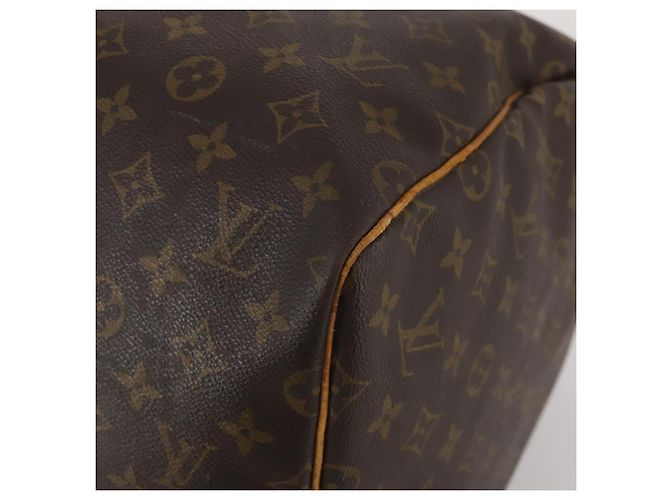 LOUIS VUITTON Monogram Keepall 55 Boston Bag M41424 LV Auth 196261 Monograma - vista 10