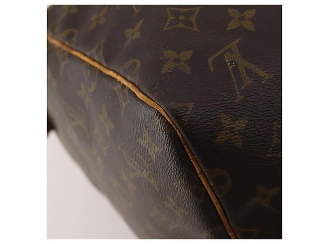 LOUIS VUITTON Monogram Keepall 55 Boston Bag M41424 LV Auth 196261 Monograma - vista 13