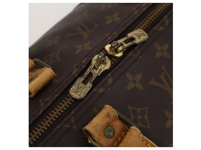 LOUIS VUITTON Monogram Keepall 55 Boston Bag M41424 LV Auth 196261 Monograma - vista 16