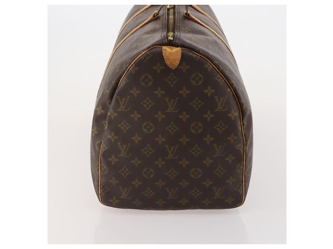 LOUIS VUITTON Monogram Keepall 55 Boston Bag M41424 LV Auth 196261 Monograma - vista 4