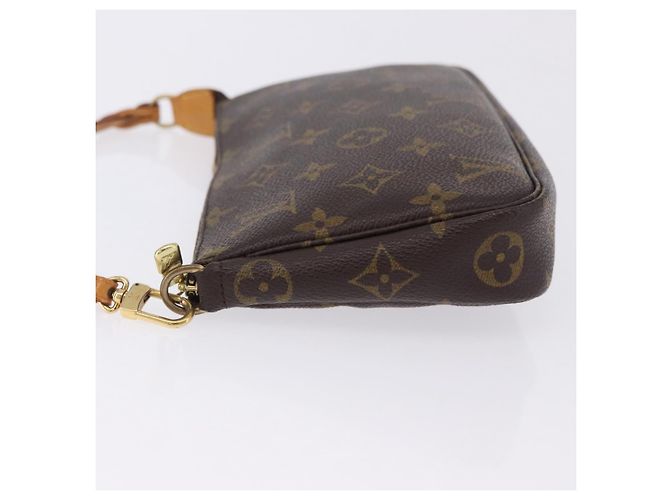 LOUIS VUITTON Monogram Pochette Accessoires Pouch M51980 LV Auth ka5831 Monogramma - vista 4