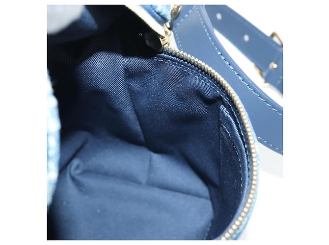 LOUIS VUITTON Monogram Denim Drip Japanese Cruiser NIGO M45970 Auth 198712SM Blu - vista 23