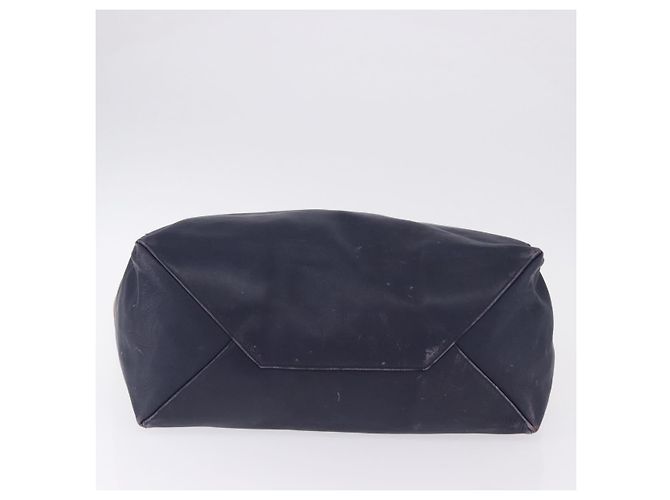 Céline Bolso Tote Horizontal Cabas CELINE de piel Khaki Navy Auth BA14793 Caqui Azul marino - vista 10