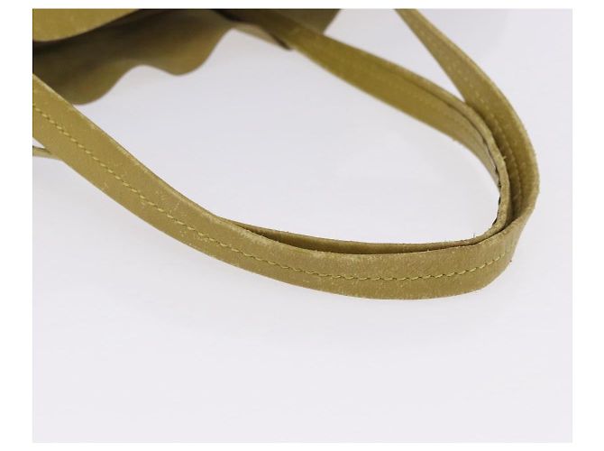 Céline Bolso Tote Horizontal Cabas CELINE de piel Khaki Navy Auth BA14793 Caqui Azul marino - vista 8