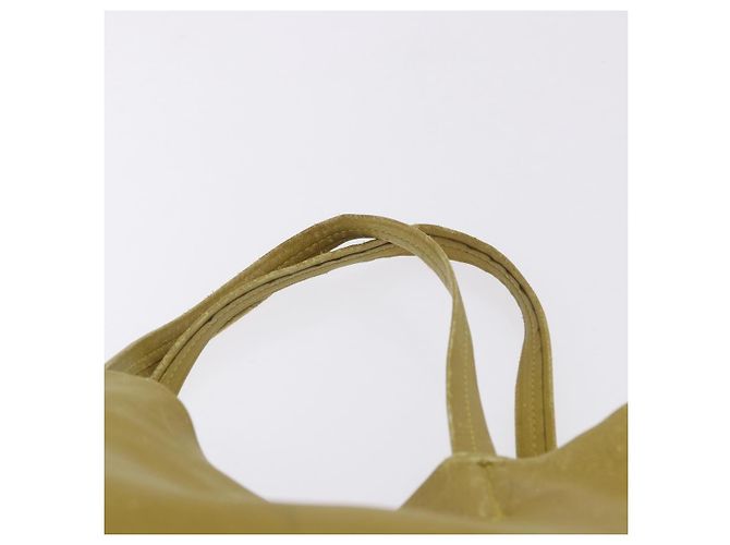 Céline Bolso Tote Horizontal Cabas CELINE de piel Khaki Navy Auth BA14793 Caqui Azul marino - vista 9