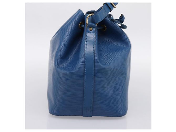 LOUIS VUITTON Epi Petit Noe Shoulder Bag Blue M44105 LV Auth ka5934 - vista 3
