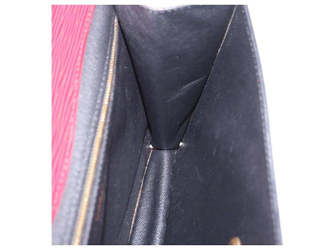 LOUIS VUITTON Epi Montaigne 27 Clutch Bag Red M52657 LV Auth BA15360 Rosso - vista 22