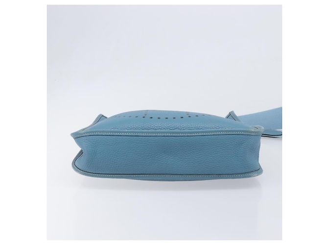 Hermès Borsa a tracolla HERMES Evelyn 3PM in pelle blu Auth 199617V - vista 10