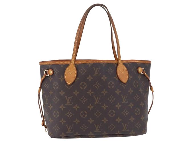 Borsa Tote LOUIS VUITTON Monogram Neverfull PM M40155 LV Auth 197670 Monogramma - vista 13