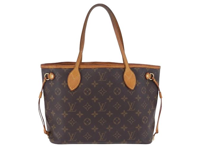 Borsa Tote LOUIS VUITTON Monogram Neverfull PM M40155 LV Auth 197670 Monogramma - vista 2