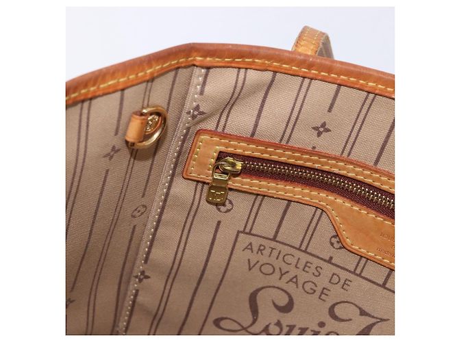 Borsa Tote LOUIS VUITTON Monogram Neverfull PM M40155 LV Auth 197670 Monogramma - vista 22