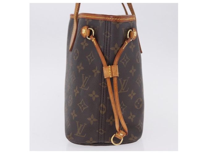 Borsa Tote LOUIS VUITTON Monogram Neverfull PM M40155 LV Auth 197670 Monogramma - vista 3