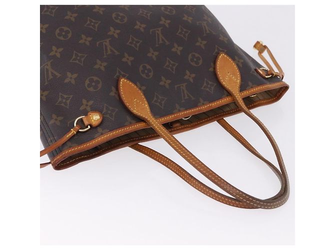 Borsa Tote LOUIS VUITTON Monogram Neverfull PM M40155 LV Auth 197670 Monogramma - vista 6