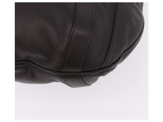 Borsa a Tracolla GUCCI in Pelle 2way Outlet Marrone Argento 268641 Auth am12238V - vista 13