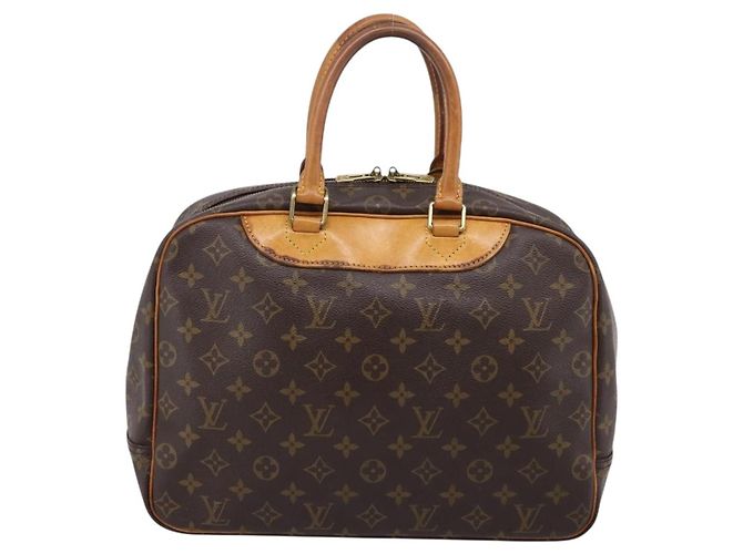 Borsa a mano LOUIS VUITTON Monogram Deauville M47270 LV Auth 198981 Monogramma - vista 2