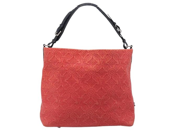 LOUIS VUITTON Monogram Antheia Hobo PM Shoulder Bag Red M93155 LV Auth 198946A - view 13