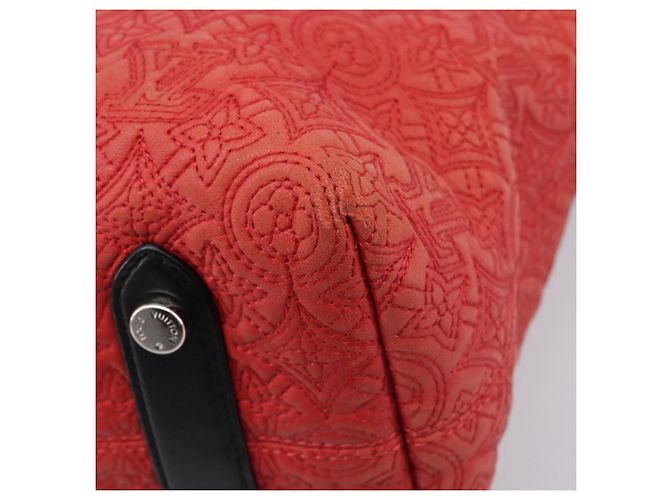LOUIS VUITTON Monogram Antheia Hobo PM Shoulder Bag Red M93155 LV Auth 198946A - view 15
