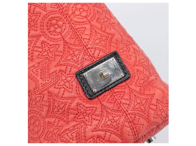 LOUIS VUITTON Monogram Antheia Hobo PM Shoulder Bag Red M93155 LV Auth 198946A - view 17