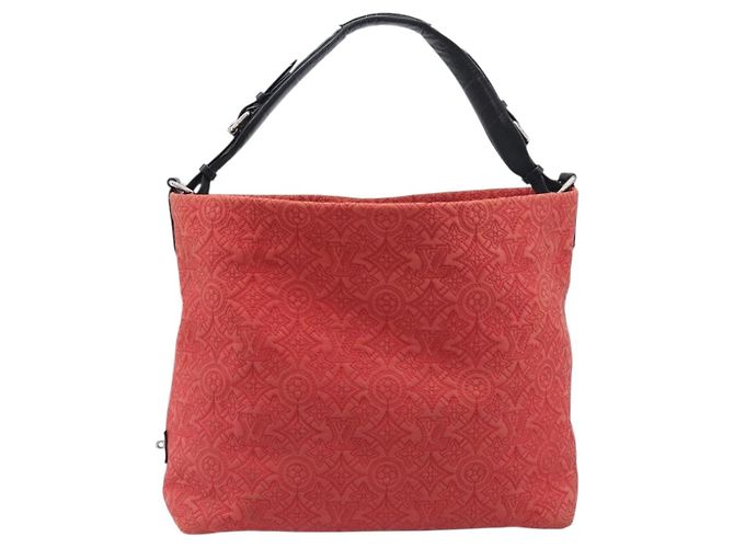 LOUIS VUITTON Monogram Antheia Hobo PM Shoulder Bag Red M93155 LV Auth 198946A - view 2