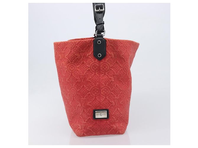 LOUIS VUITTON Monogram Antheia Hobo PM Shoulder Bag Red M93155 LV Auth 198946A - view 3