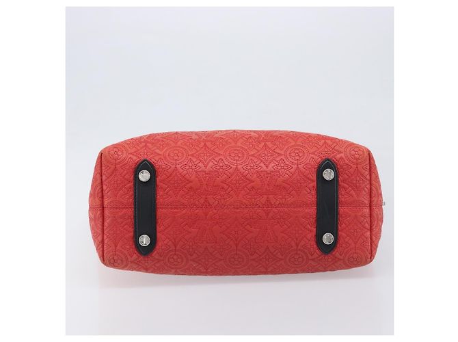 LOUIS VUITTON Monogram Antheia Hobo PM Shoulder Bag Red M93155 LV Auth 198946A - view 5