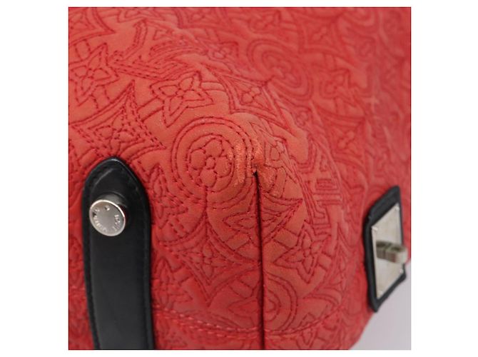 LOUIS VUITTON Monogram Antheia Hobo PM Shoulder Bag Red M93155 LV Auth 198946A - view 9