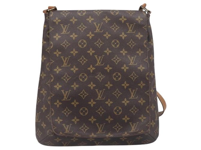 LOUIS VUITTON Borsa a tracolla Monogram Musette M51256 LV Auth 198916 Monogramma - vista 13