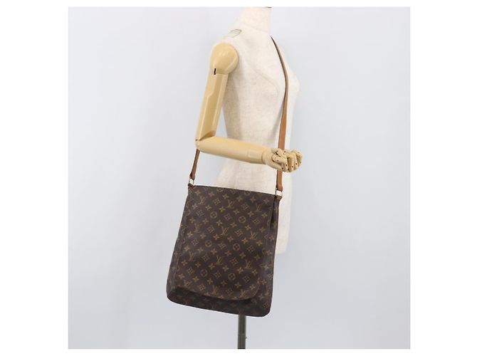 LOUIS VUITTON Borsa a tracolla Monogram Musette M51256 LV Auth 198916 Monogramma - vista 21