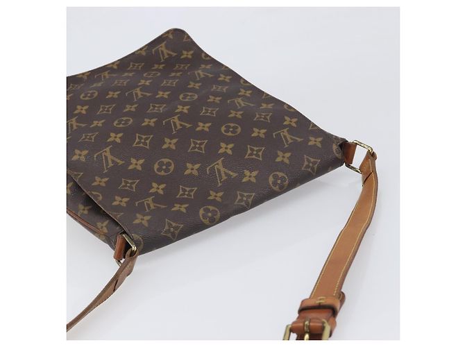 LOUIS VUITTON Borsa a tracolla Monogram Musette M51256 LV Auth 198916 Monogramma - vista 6