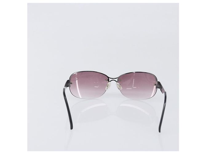Chloé Set di 3 Occhiali da Sole Chloe D&G YSL Plastica Marrone Nero Oro Auth BA15061 D'oro - vista 3