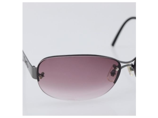 Chloé Set di 3 Occhiali da Sole Chloe D&G YSL Plastica Marrone Nero Oro Auth BA15061 D'oro - vista 6