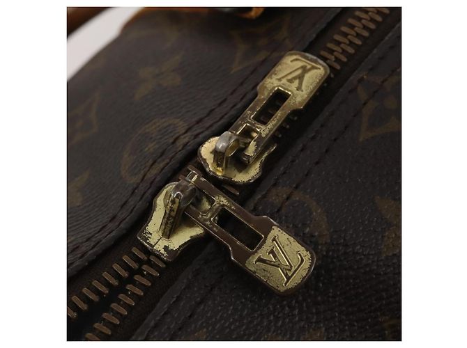 LOUIS VUITTON Monogram Keepall Bandouliere 45 Boston Bag M41418 LV Auth 198487 Monogramma - vista 18