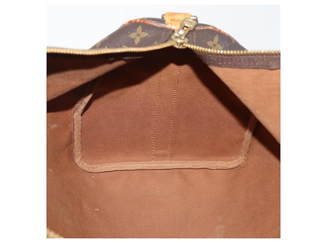 LOUIS VUITTON Monogram Keepall Bandouliere 45 Boston Bag M41418 LV Auth 198487 Monogramma - vista 21