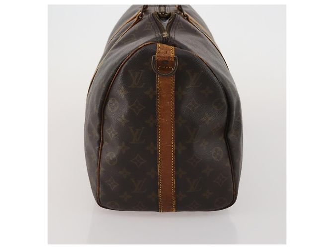 LOUIS VUITTON Monogram Keepall Bandouliere 45 Boston Bag M41418 LV Auth 198487 Monogramma - vista 5