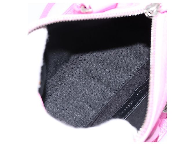 BALENCIAGA Borsa Le Cagole Nano Duffel Bag in pelle 2way Rosa 792599 Auth SW2670SAM - vista 18