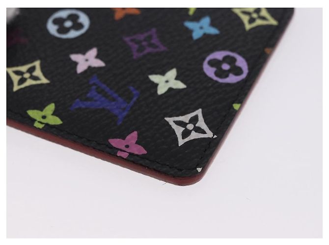 LOUIS VUITTON Monogram Multicolor Etui Specchio a mano Nero M92651 LV Auth 199163V - vista 10