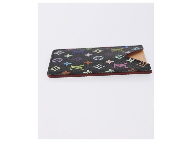 LOUIS VUITTON Monogram Multicolor Etui Specchio a mano Nero M92651 LV Auth 199163V - vista 4