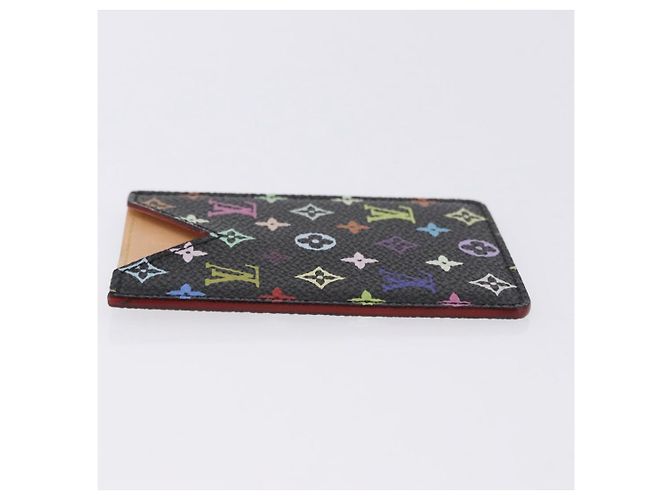 LOUIS VUITTON Monogram Multicolor Etui Specchio a mano Nero M92651 LV Auth 199163V - vista 5