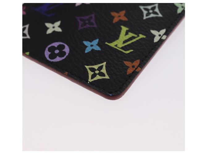 LOUIS VUITTON Monogram Multicolor Etui Specchio a mano Nero M92651 LV Auth 199163V - vista 9