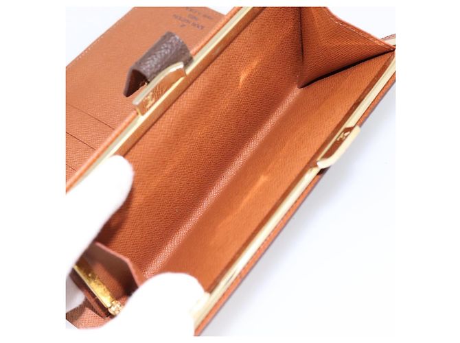 LOUIS VUITTON Monogram Continental Clutch Long Wallet T61217 LV Auth 200170 Monogramma - vista 11