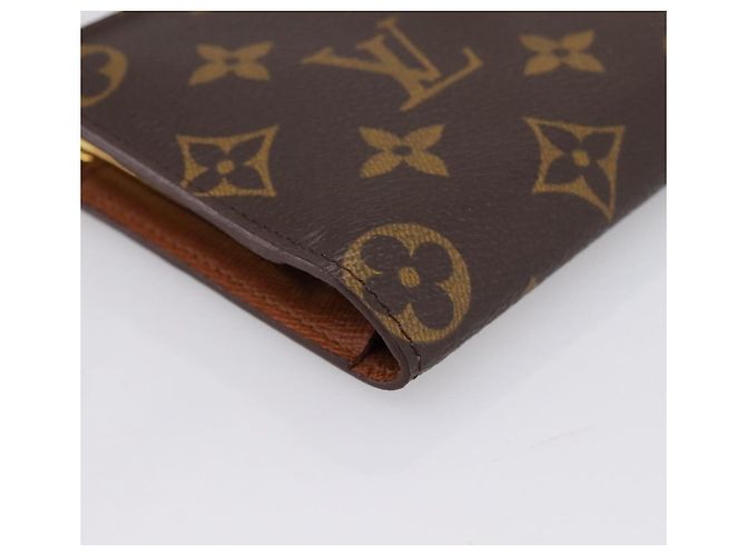 LOUIS VUITTON Monogram Continental Clutch Long Wallet T61217 LV Auth 200170 Monogramma - vista 14