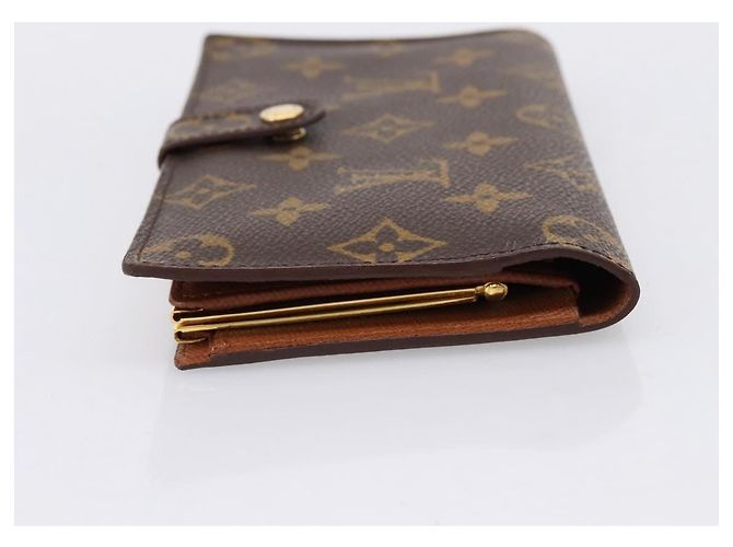 LOUIS VUITTON Monogram Continental Clutch Long Wallet T61217 LV Auth 200170 Monogramma - vista 3