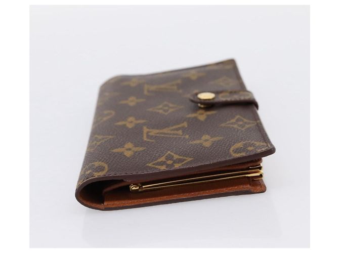 LOUIS VUITTON Monogram Continental Clutch Long Wallet T61217 LV Auth 200170 Monogramma - vista 4
