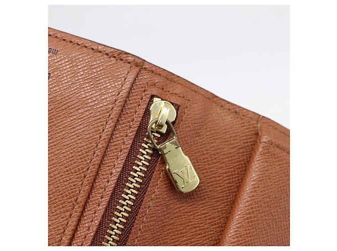 LOUIS VUITTON Monogram Continental Clutch Long Wallet T61217 LV Auth 200170 Monogramma - vista 9
