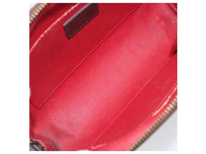 LOUIS VUITTON Damier Ebene Pochette Cosmetic GM Pouch N23345 LV Auth 197229 - vista 10