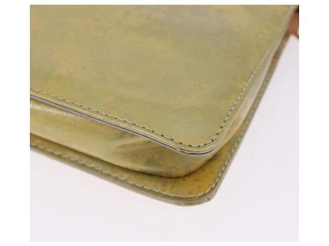 LOUIS VUITTON Monogram Vernis Lexington Accessory Pouch Gris M91056 Auth 197761 - vista 14