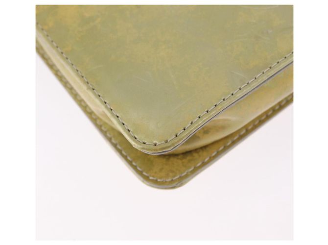 LOUIS VUITTON Monogram Vernis Lexington Accessory Pouch Gris M91056 Auth 197761 - vista 15