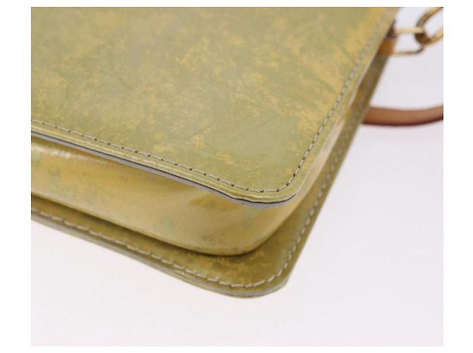 LOUIS VUITTON Monogram Vernis Lexington Accessory Pouch Gris M91056 Auth 197761 - vista 16