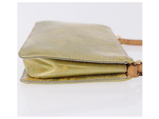 LOUIS VUITTON Monogram Vernis Lexington Accessory Pouch Gris M91056 Auth 197761 - vista 3